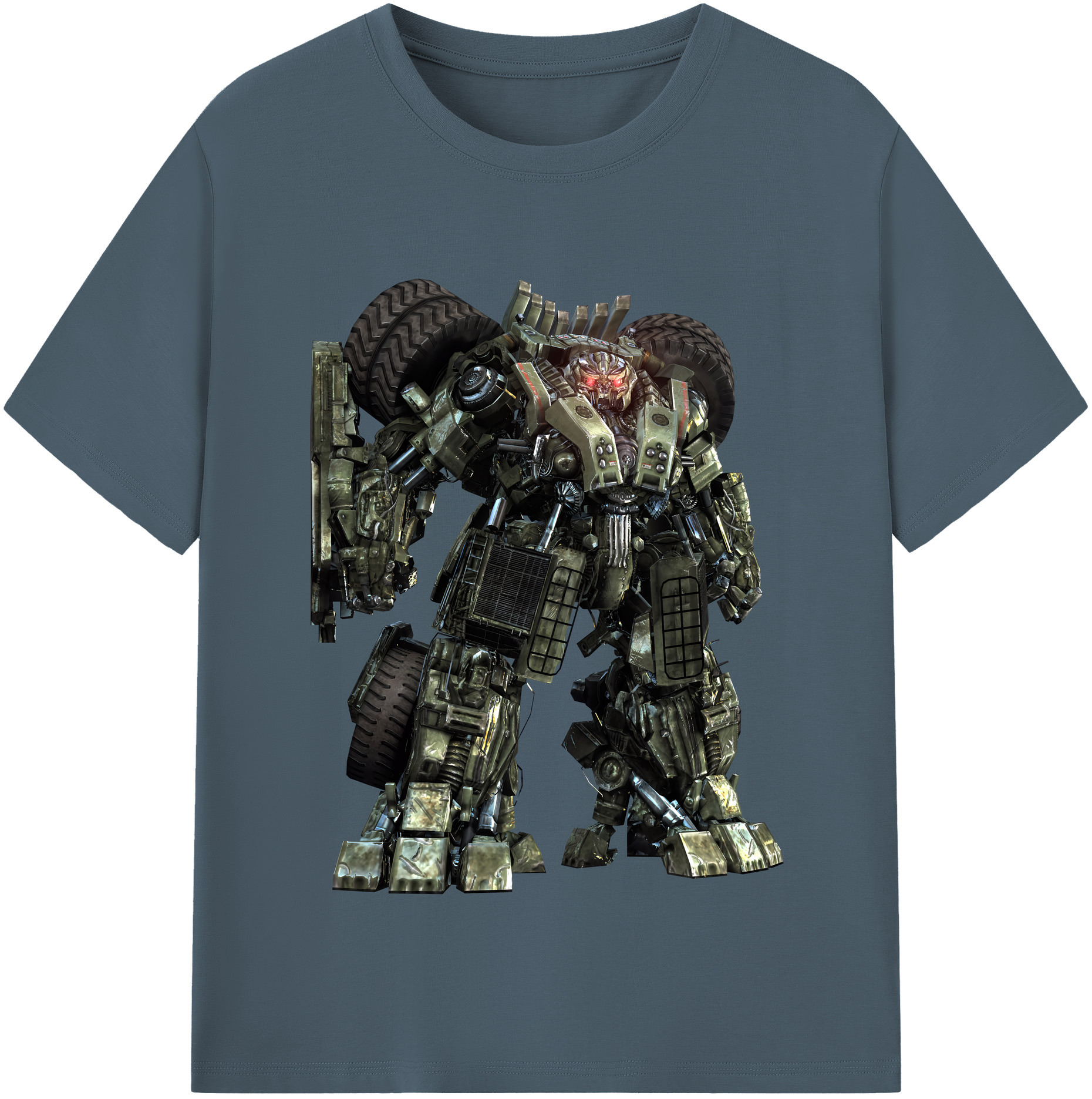 （画像用） Transformers トランスフォーマー 綿100％半袖Tシャツ（フロントプリント）